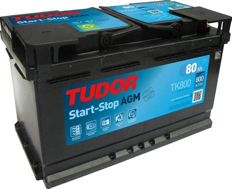 batteria tudor agm 80ah|Batteria Start/Stop AGM Tudor TK800 – 80 Ah – 800 A.